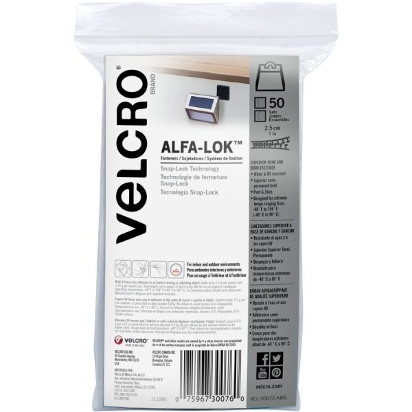 Velcro Alfa-Lok Fasteners