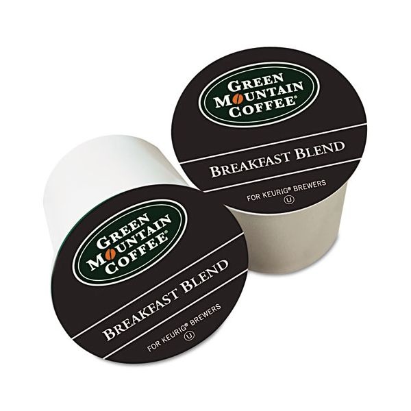 Green Mountain Coffee Breakfast Blend Coffee K-Cup Pods, 96/Carton