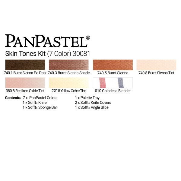 Panpastel Ultra Soft Artist Pastel Set 9Ml 7/Pkg