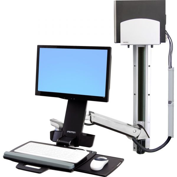 Ergotron Styleview Multi Component Mount For Keyboard, Mouse, Scanner, Flat Panel Display, Cpu