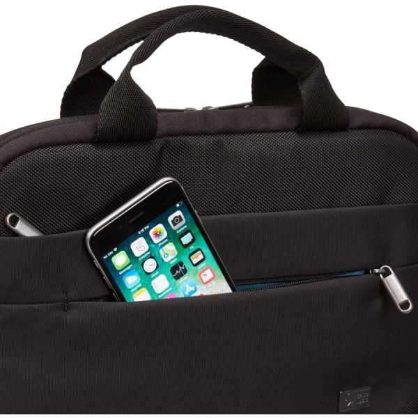 Case Logic Advantage Adva-111 Carrying Case (Attaché) For 10.1" To 11.6" Notebook, Tablet Pc, Pen, Electronic Device, Cord - Black
