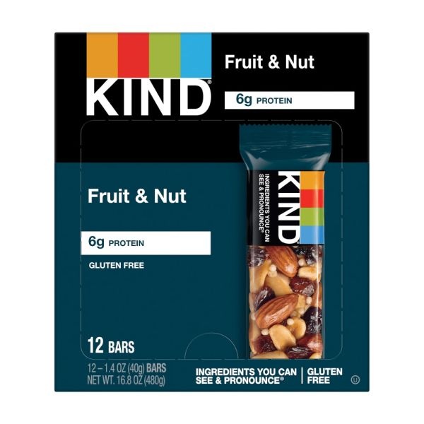Kind Fruit & Nut Delight Bar, 1.4 Oz, Box Of 12