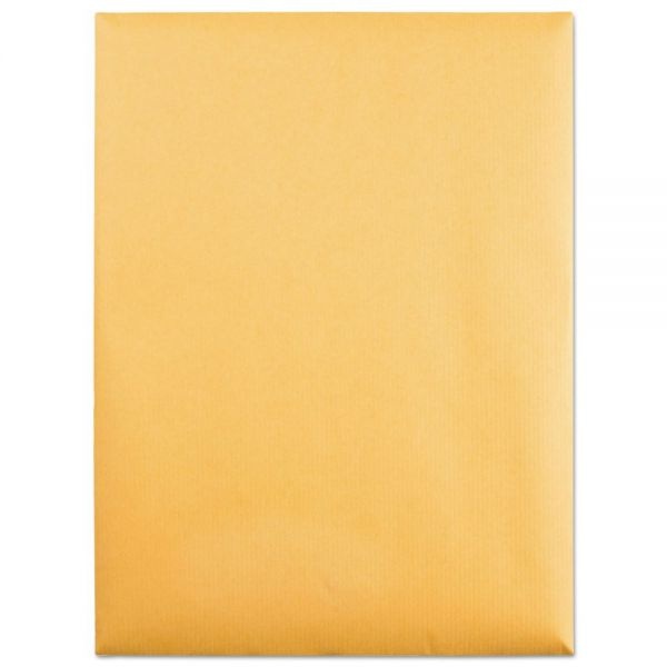 Quality Park Park Ridge Kraft Clasp Envelope, #90, Square Flap, Clasp/Gummed Closure, 9 X 12, Brown Kraft, 100/Box