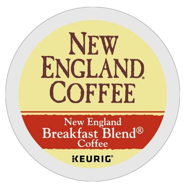 New England Coffee Breakfast Blend K-Cup Pods, 24/Box