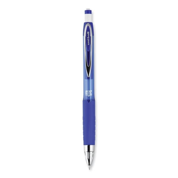Uniball 207 Mechanical Pencil, 0.7 Mm, Hb (#2), Black Lead, Blue Barrel, Dozen