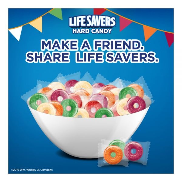 Life Savers Hard Candy, 5 Flavors, 6.25 Oz Bag