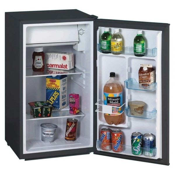 Avanti 3.3 Cu.Ft Refrigerator With Chiller Compartment, Black
