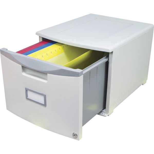 Storex Single Drawer Mini File With Lock