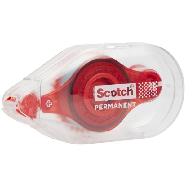 Scotch Double-Sided Tape Runner, Clear, 1/3" X 588"