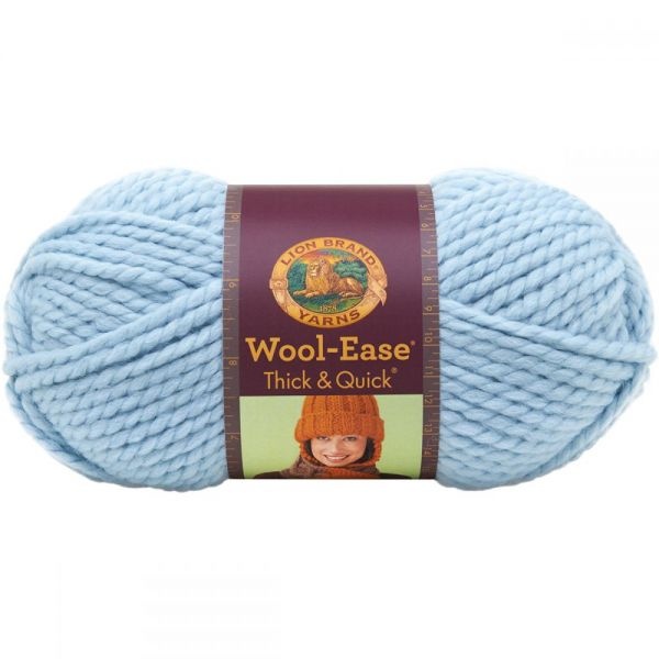 Lion Brand Wool Ease Thick Quick Yarn Glacier