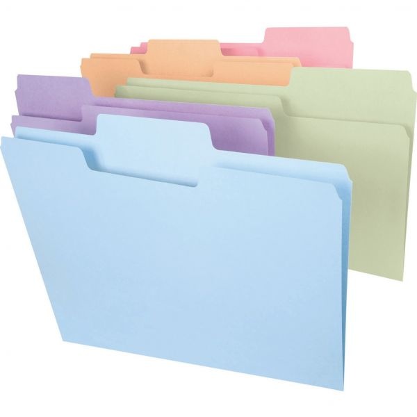 Smead Supertab Colored File Folders