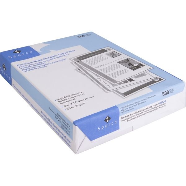 Sparco Premium Multi-Purpose White Copy Paper
