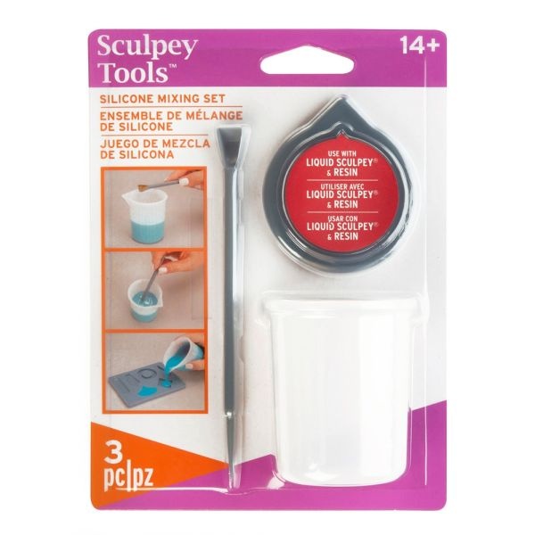 Sculpey Silicone Mixed Cup Set