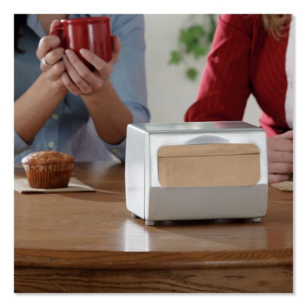 Tork Advanced Soft Minifold Dispenser Napkins, 1-Ply,13" X 12", Natural, 6000/Carton