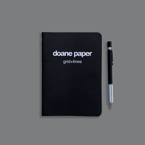 Doane Utility Notebook Large 7"X5" 24 Sheets/Bk 50# Grid + Lines - 3 Pack