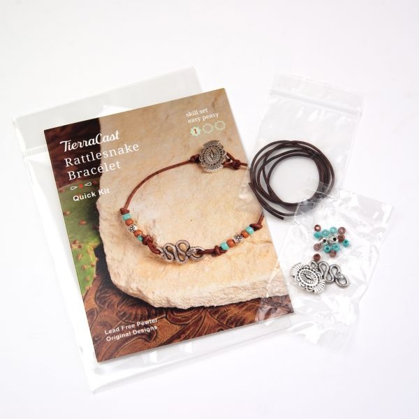 Tierracast Rattlesnake Bracelet Jewelry Making Kit