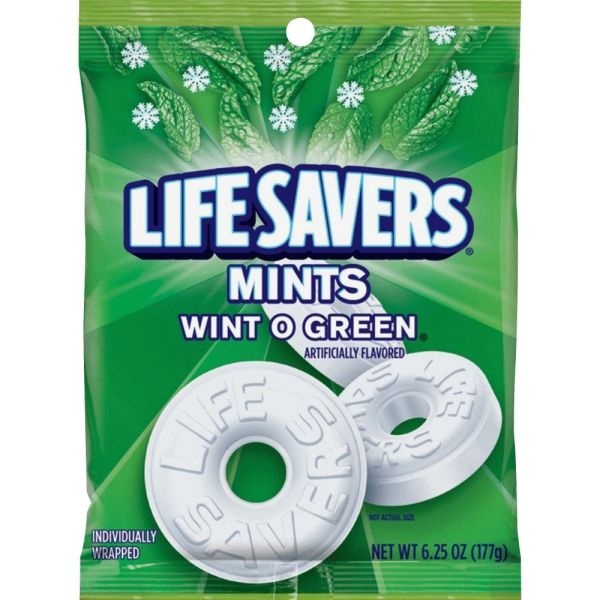 Life Savers New Wint-O-Green Mints, 6.25 Oz Bag