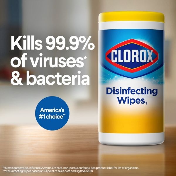 Clorox Disinfecting Cleaning Wipes Value Pack - Bleach-Free