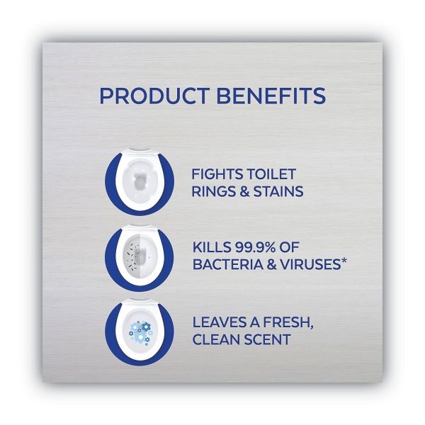Lysol Brand Disinfectant Toilet Bowl Cleaner, Wintergreen, 24Oz Bottle, 9/Carton