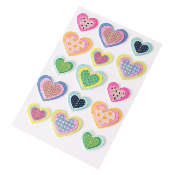 Vicki Boutin Sweet Rush Layered Stickers 15/Pkg