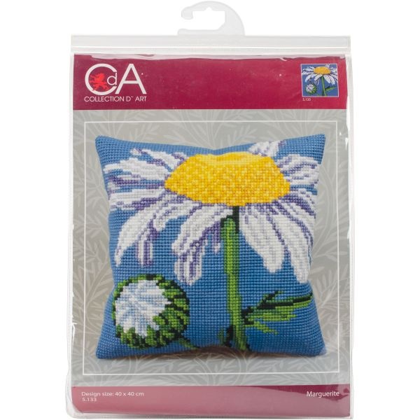 Collection D'art Stamped Needlepoint Cushion Kit 40X40cm