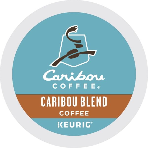 Caribou Coffee Caribou Blend Coffee K-Cups, Medium Roast, 24/Box