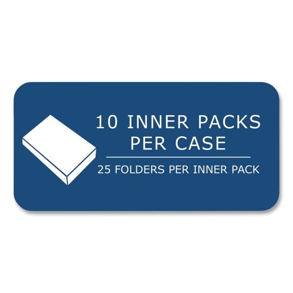 Roaring Spring Pocket Folder, 0.5" Capacity, 11 X 8.5, Green, 25/Box, 10 Boxes/Carton