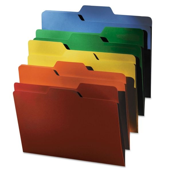 Find It All Tab File Folders, 1/3Cut Tabs, Letter Size, Assorted, 80/Pack