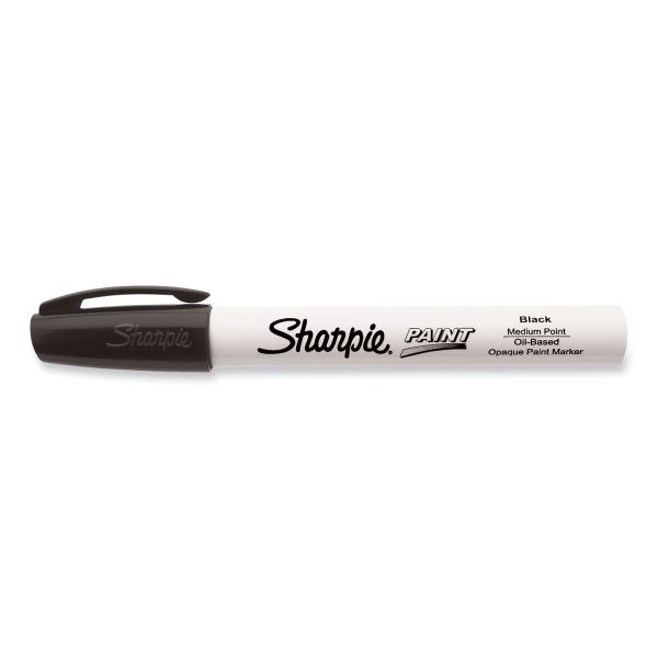Sharpie Paint Marker, Bullet Point, Black