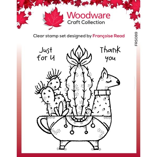 Woodware Clear Stamps 4"X4"