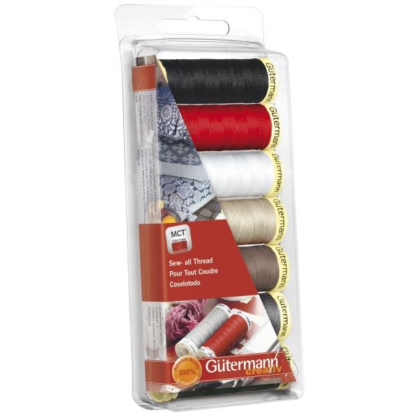 Gutermann Sew-All Polyester Thread Set - 7 Spools