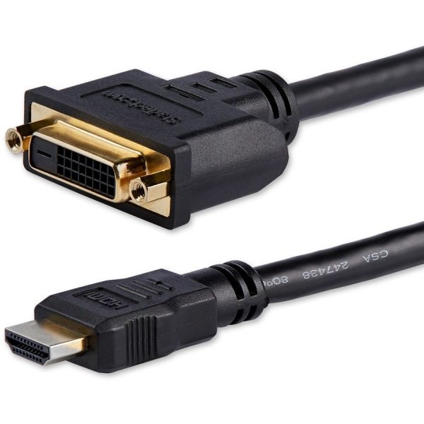 8In Hdmiâ To Dvi-D Video Cable Adapter - Hdmi Male To Dvi Female