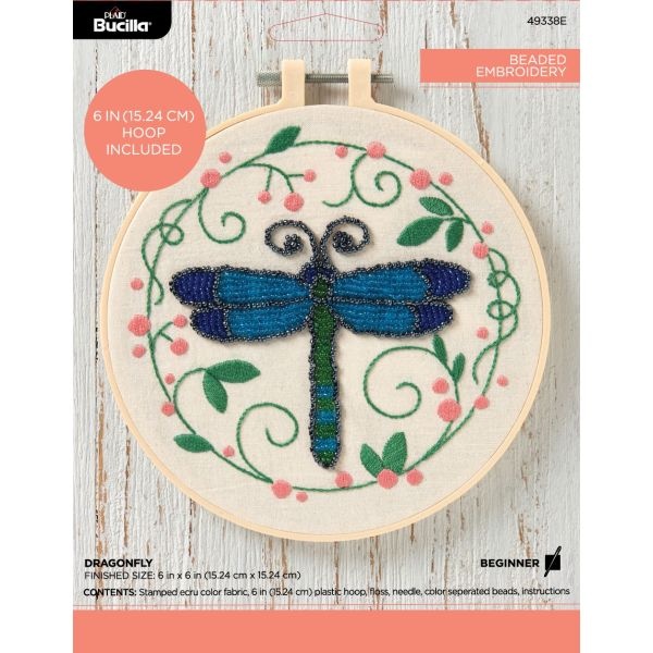 Bucilla Stamped Embroidery Kit 6" Round