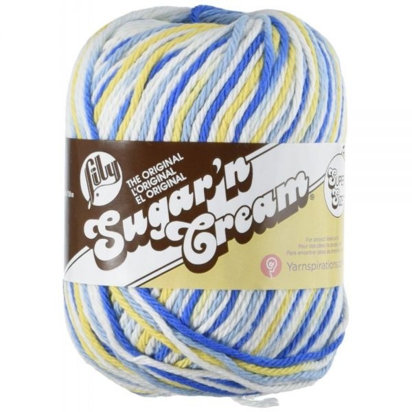 Lily Sugar'n Cream Super Size Yarn - Sunkissed