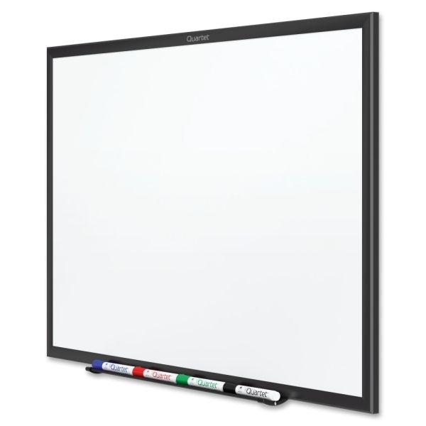 Quartet Classic Taa Compliant Magnetic Dry-Erase Whiteboard, 48" X 96", Aluminum Frame With Black Finish