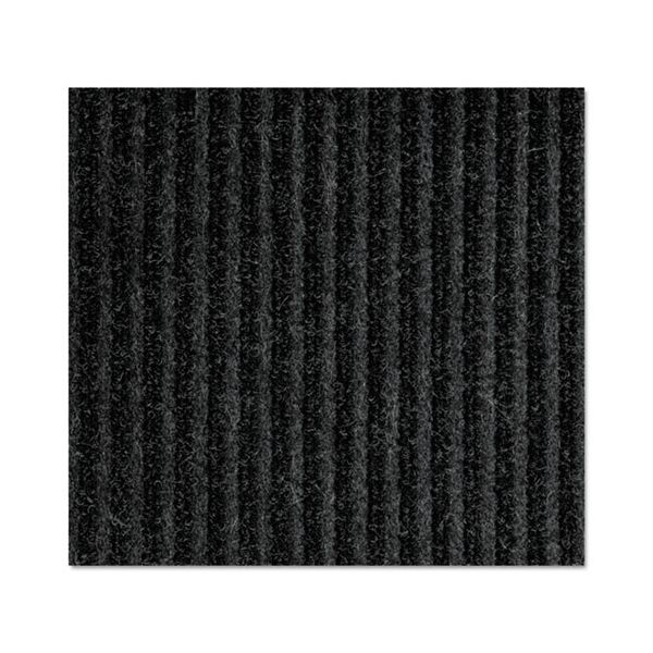 Crown Needle-Rib Wiper/Scraper Mat, Polypropylene, 36 X 48, Charcoal
