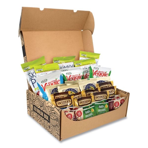 Snack Box Pros Healthy Snack Box, 37 Assorted Snacks