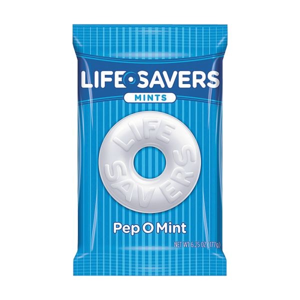 Life Savers, Pep-O-Mint, 6.25 Oz Bag