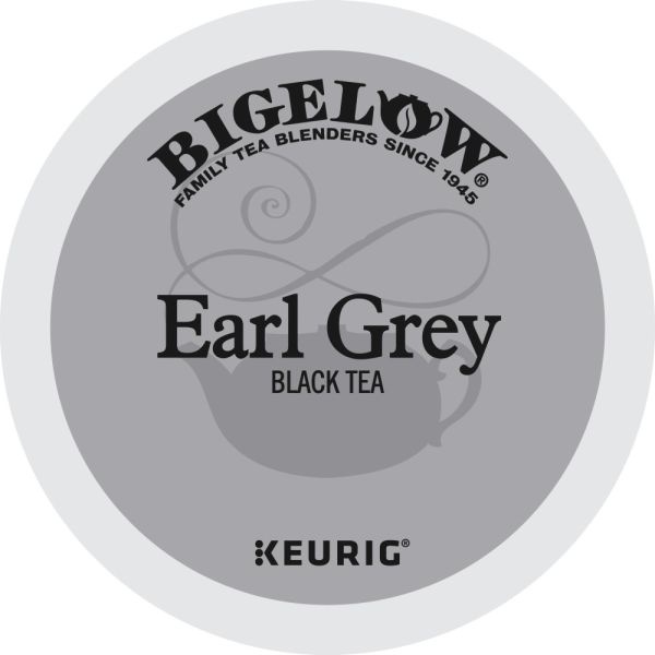 Bigelow Single-Serve K-Cup Pods, Earl Grey Tea, Box Of 24