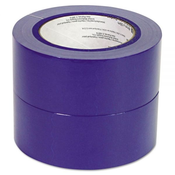 Universal Premium Blue Masking Tape With Uv Resistance, 3" Core, 48 Mm X 54.8 M, Blue, 2/Pack