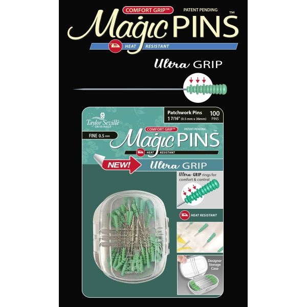 Taylor Seville Magic Pins - Ultra Grip Patchwork Fine