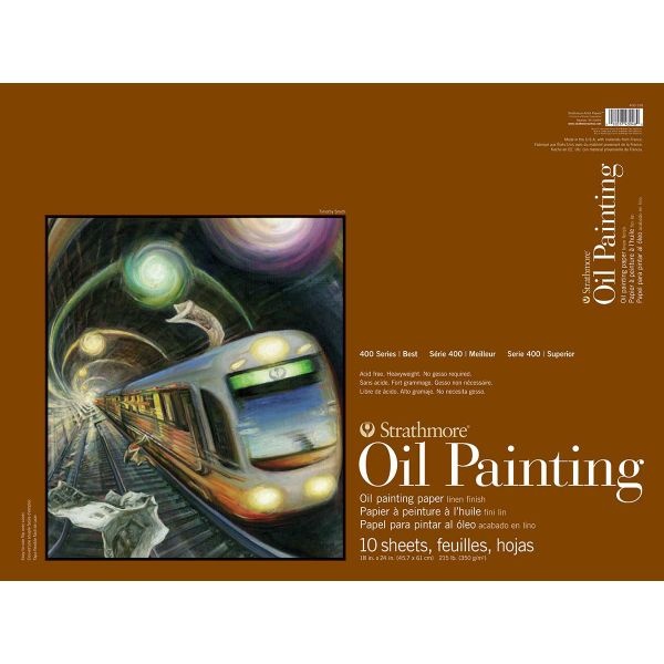 Strathmore 400 Series Oil Painting Pad 18"X24"