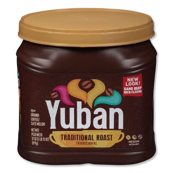 Yuban Original Premium Coffee, Medium Roast, Ground, 31Oz Can (Makes About 250 Cups)