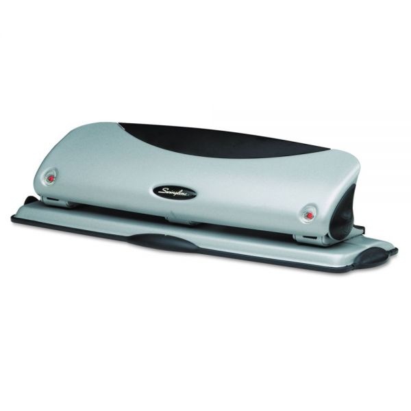 Swingline Easy-View 3-Hole Punch, Silver