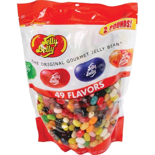 Jelly Belly Jelly Beans Stand-Up Bag, 32 Oz. Bag