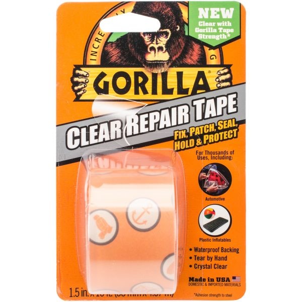 Gorilla Glue Repair Tape 1.5"X15'