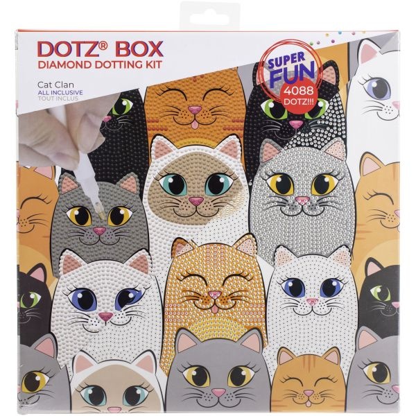 Diamond Dotz Diamond Embroidery Facet Art Box Kit 11"X11"