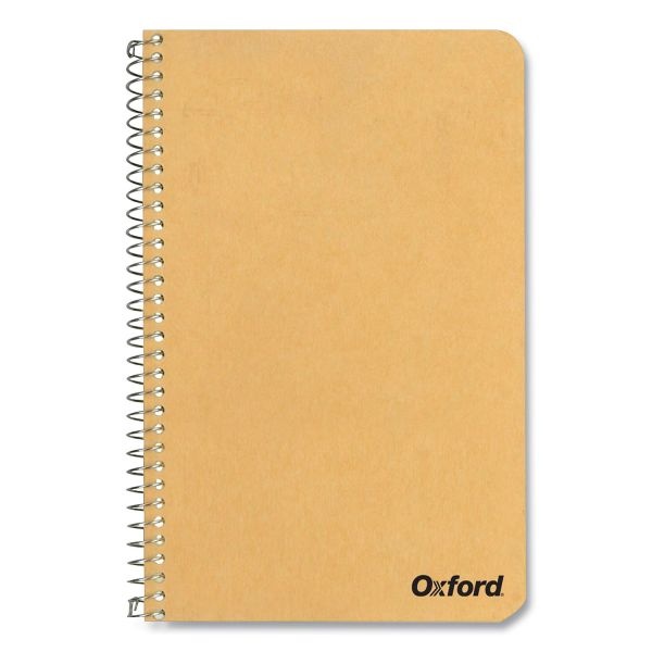 Oxford One-Subject Notebook, Medium/College Rule, Tan Cover, 11 X 8.5, 80 Sheets
