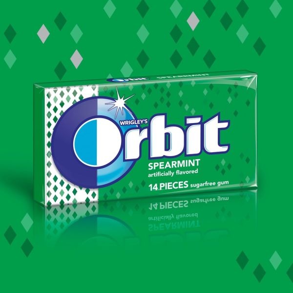 Orbit Spearmint Sugar-Free Gum
