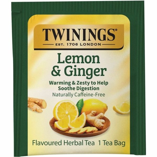 Twinings Of London Lemon & Ginger Herbal Tea Bag